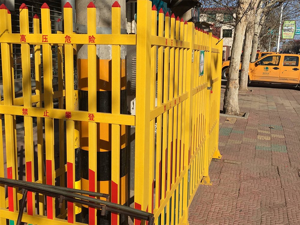 塑鋼變壓器護(hù)欄